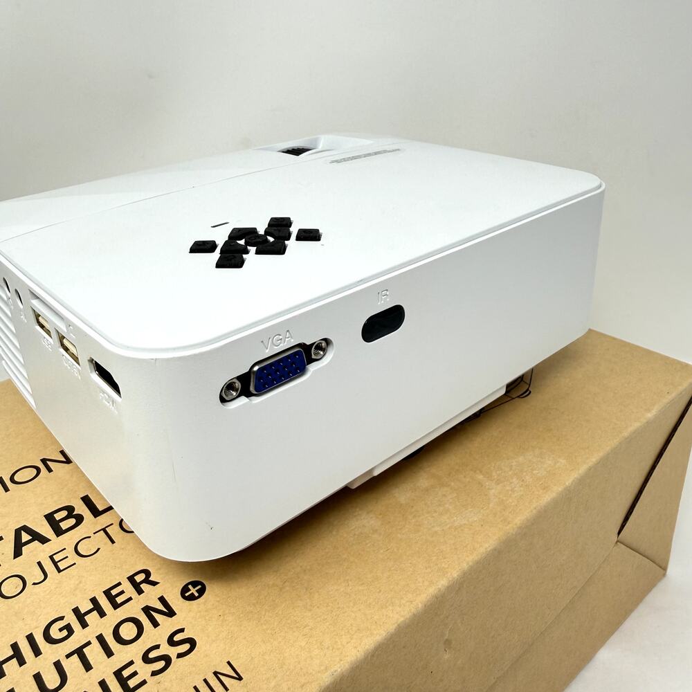 TOPVISION T21 Mini Portable LED Projector • NEW Open Box • High Brightness - Picture 10 of 13